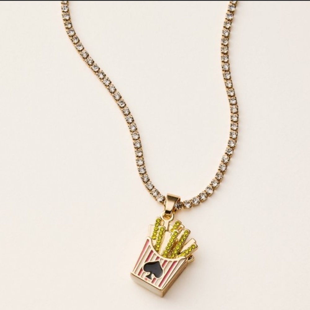 Kate Spade NY X Target French Fry Charm Tennis Necklace